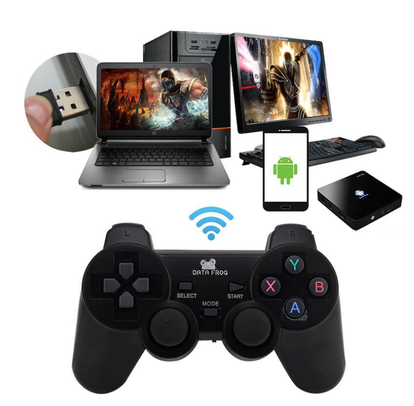 JMT-973386 Wireless Bluetooth Game Controller for PC, Android Devices, Smart TV, Media Control, and More