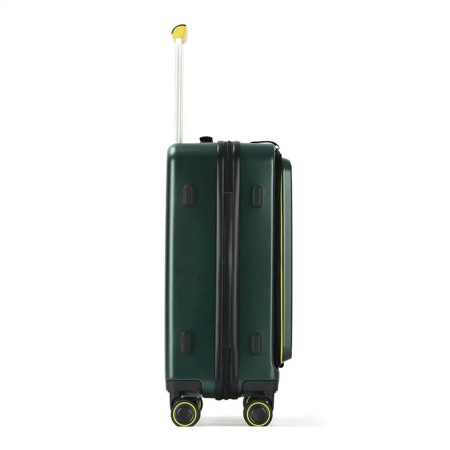 JMT-973642 20" Front Open Travel Trolley Suitcase – 100% Aluminium Carry-On Luggage