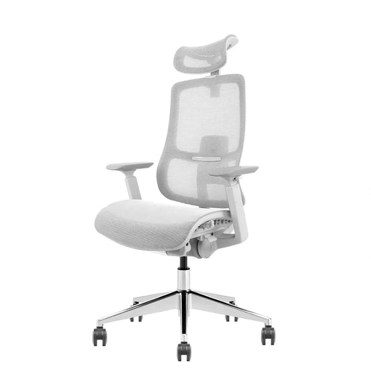 JMT-973834 High Back Swivel Office Chair with Ergonomic Design, Adjustable Headrest, and Heavy-Duty Metal Frame