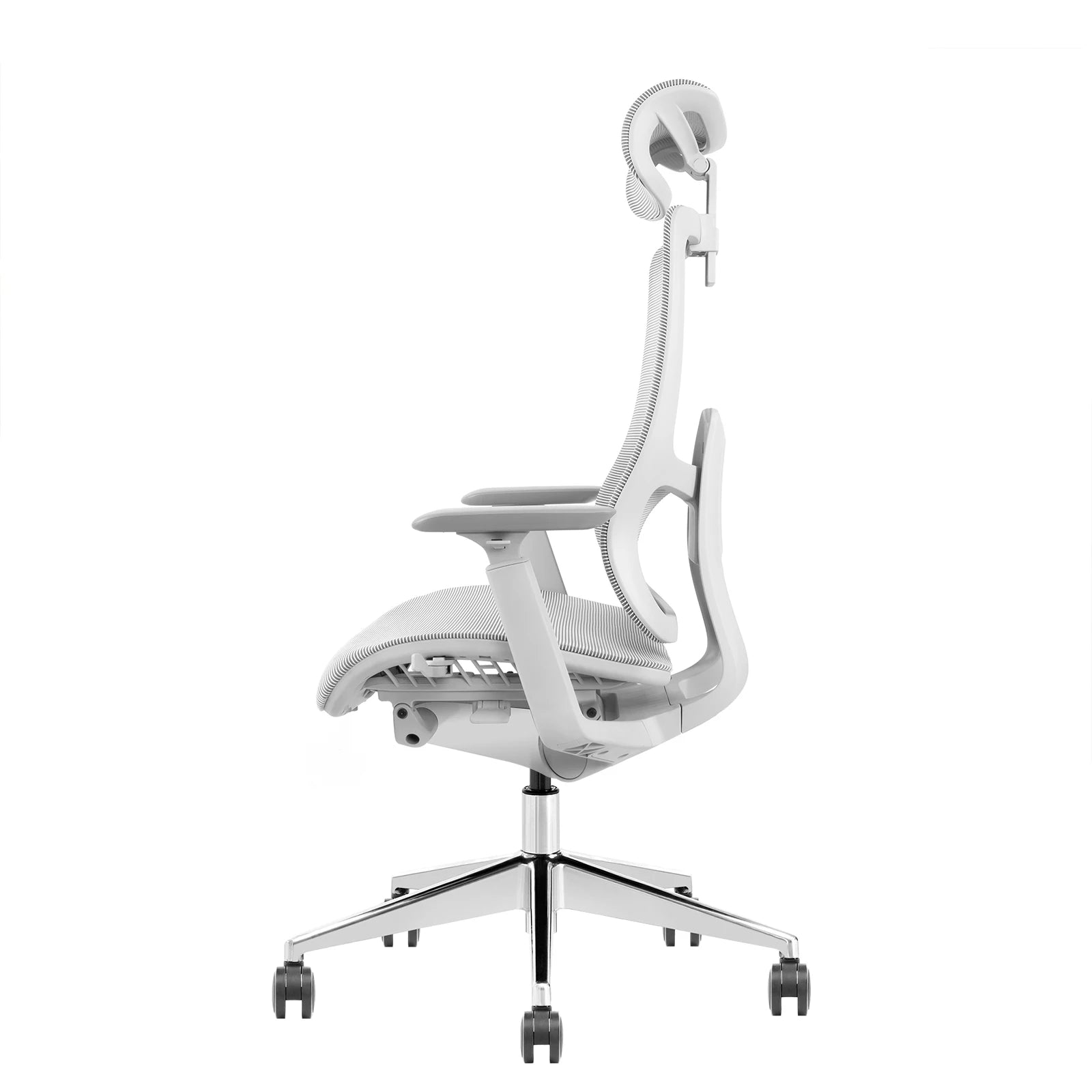 JMT-973834 High Back Swivel Office Chair with Ergonomic Design, Adjustable Headrest, and Heavy-Duty Metal Frame