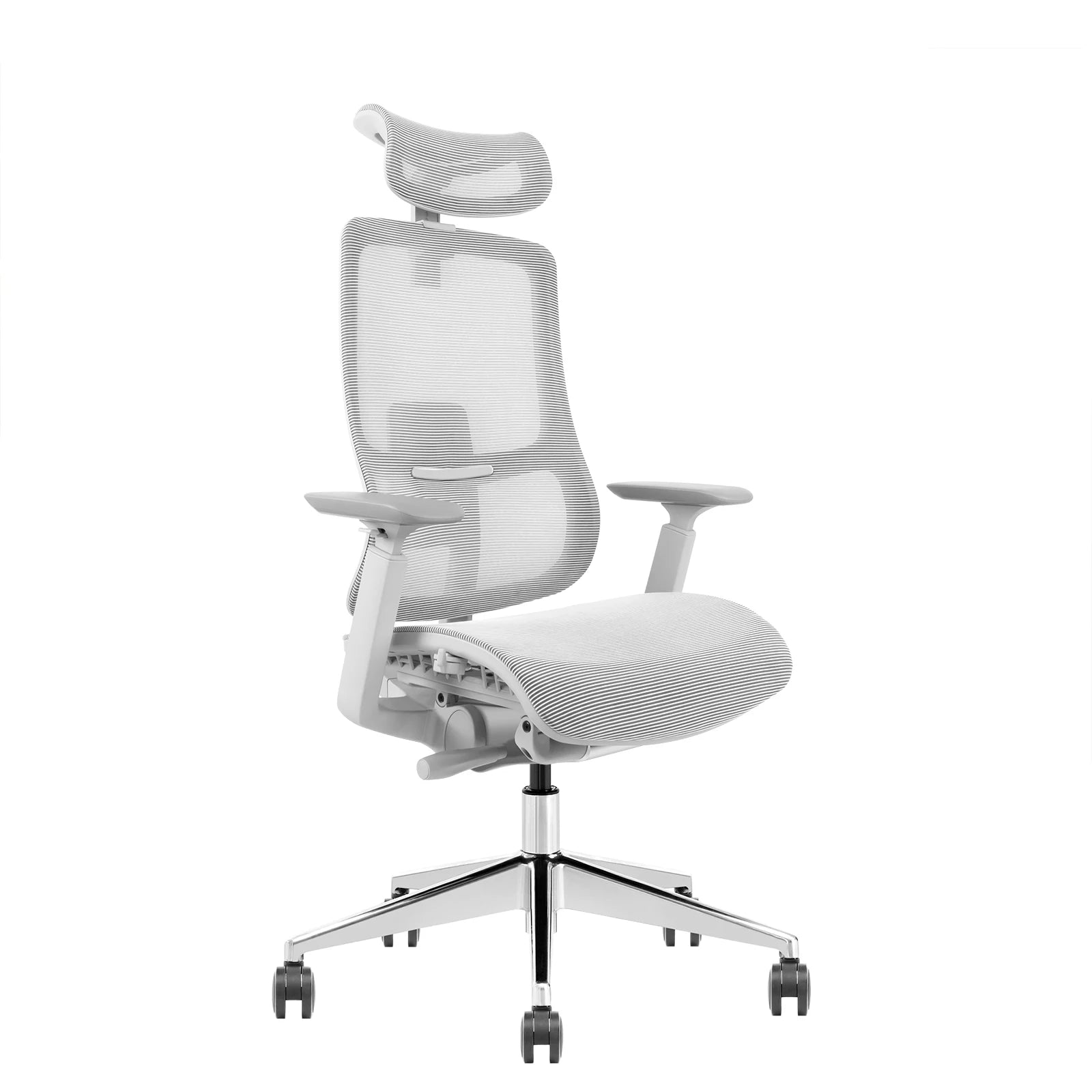 JMT-973834 High Back Swivel Office Chair with Ergonomic Design, Adjustable Headrest, and Heavy-Duty Metal Frame