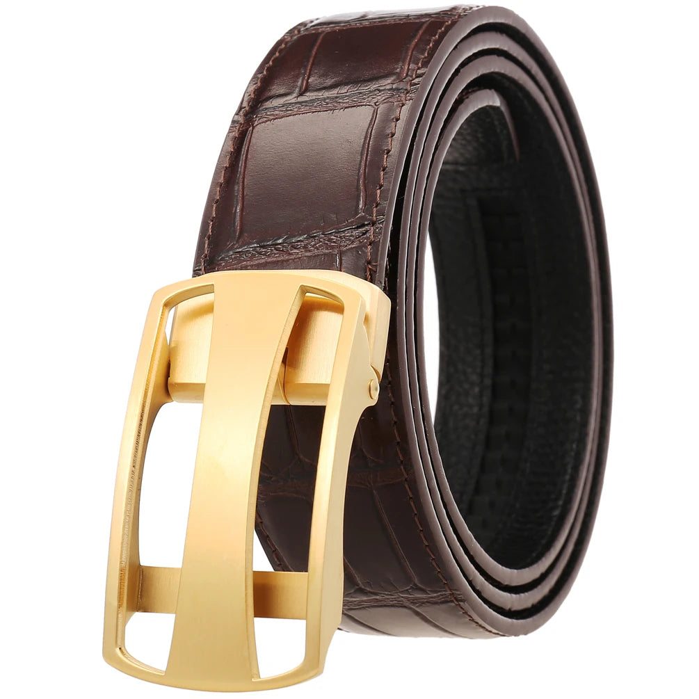JMT-973834 Stylish Leather Belt for Men - Durable Design, Perfect for Everyday Wear