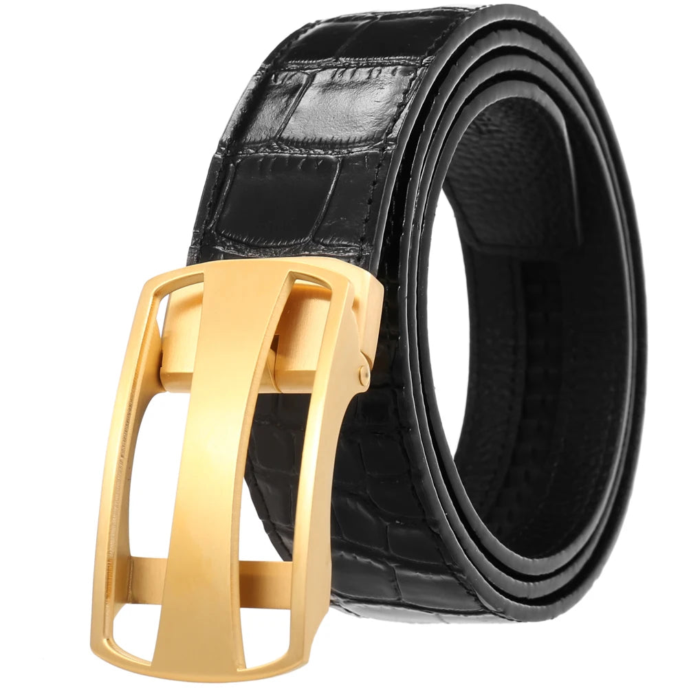 JMT-973834 Stylish Leather Belt for Men - Durable Design, Perfect for Everyday Wear
