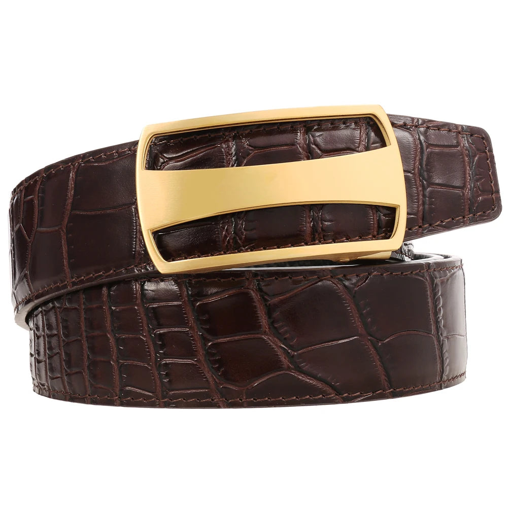 JMT-973834 Stylish Leather Belt for Men - Durable Design, Perfect for Everyday Wear