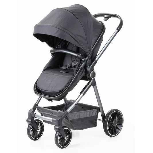 JMT-974218 3-in-1 Luxury Baby Stroller Travel System with Carrycot and Car Seat