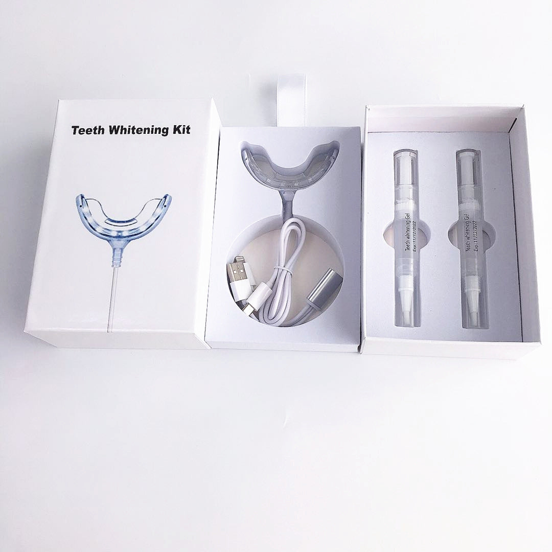 JMT-974218 Teeth Whitening Light Kit with Gel and Shade Guide for Effective Oral Care