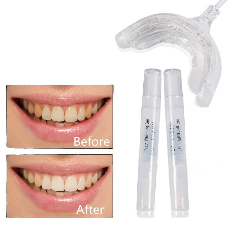 JMT-974218 Teeth Whitening Light Kit with Gel and Shade Guide for Effective Oral Care