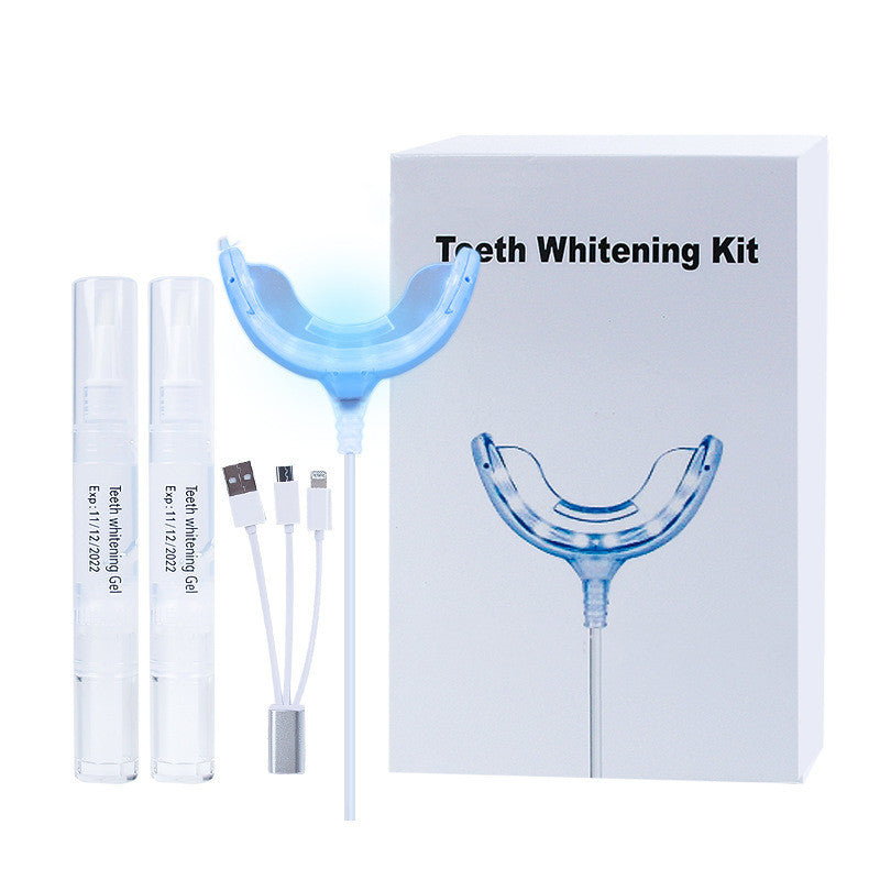 JMT-974218 Teeth Whitening Light Kit with Gel and Shade Guide for Effective Oral Care