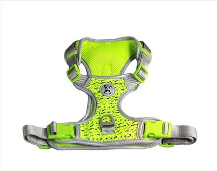 JMT-974410 Lightweight Breathable Dog Walking Vest with Dual Layer Towing Rope