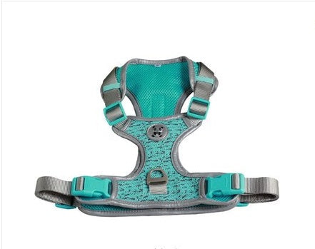 JMT-974410 Lightweight Breathable Dog Walking Vest with Dual Layer Towing Rope