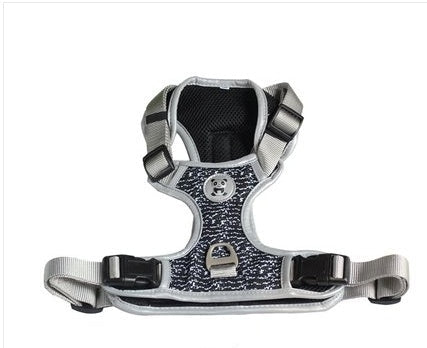 JMT-974410 Lightweight Breathable Dog Walking Vest with Dual Layer Towing Rope