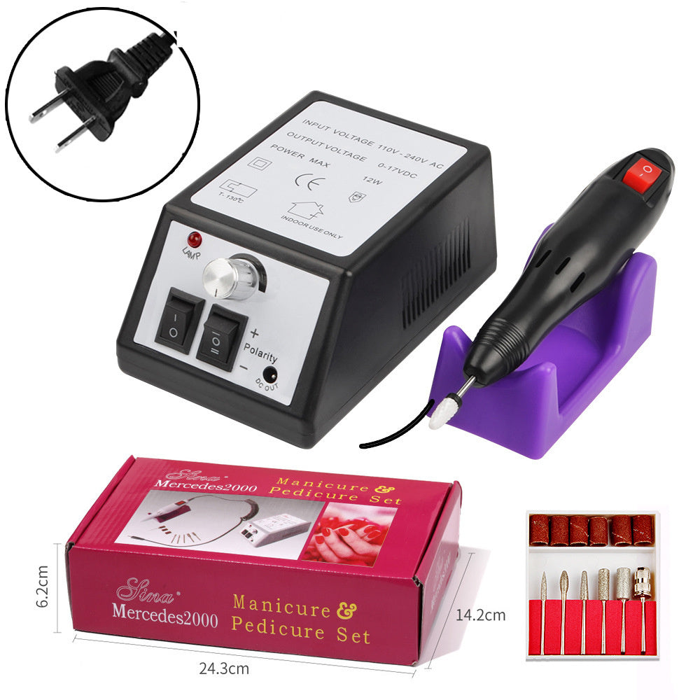JMT-974538 Electric Nail Sander and Polishing Tool for Manicure and Toenail Care, Multiple Colors Available