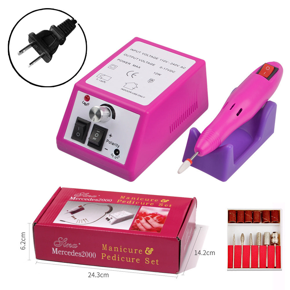 JMT-974538 Electric Nail Sander and Polishing Tool for Manicure and Toenail Care, Multiple Colors Available