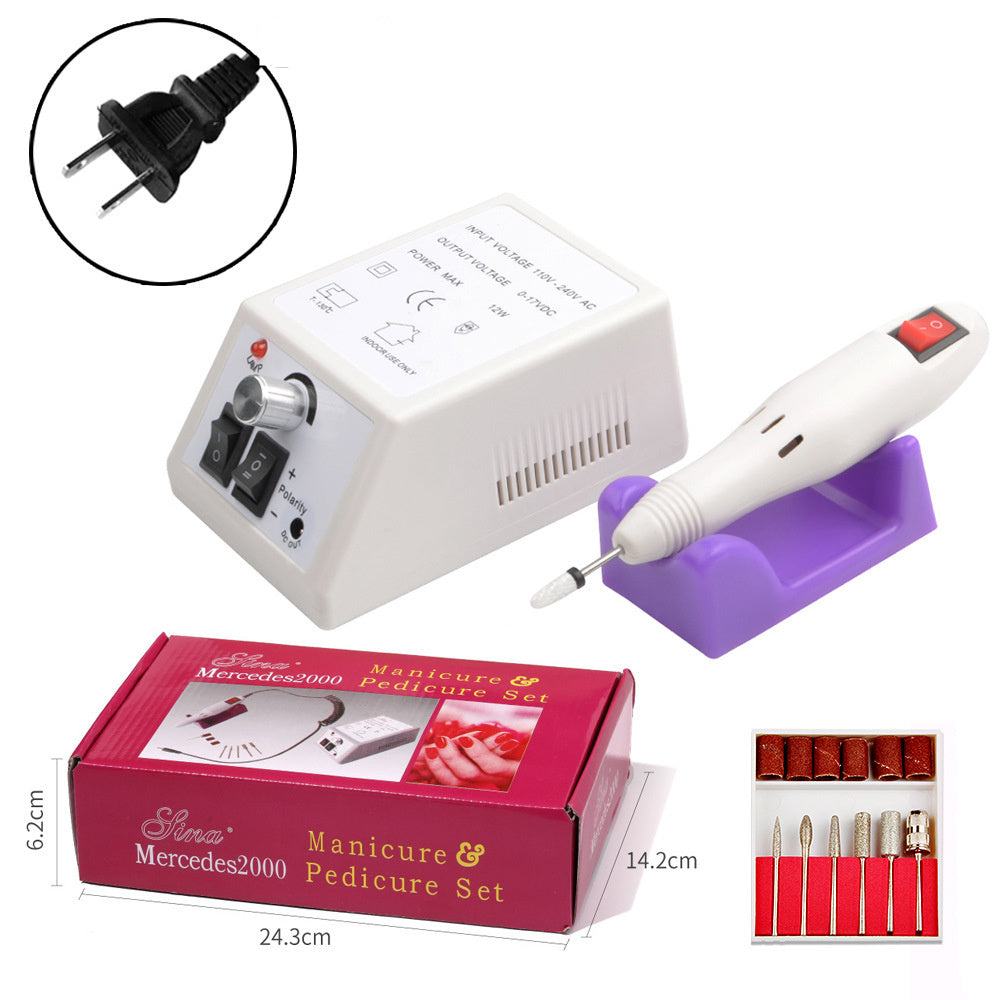 JMT-974538 Electric Nail Sander and Polishing Tool for Manicure and Toenail Care, Multiple Colors Available