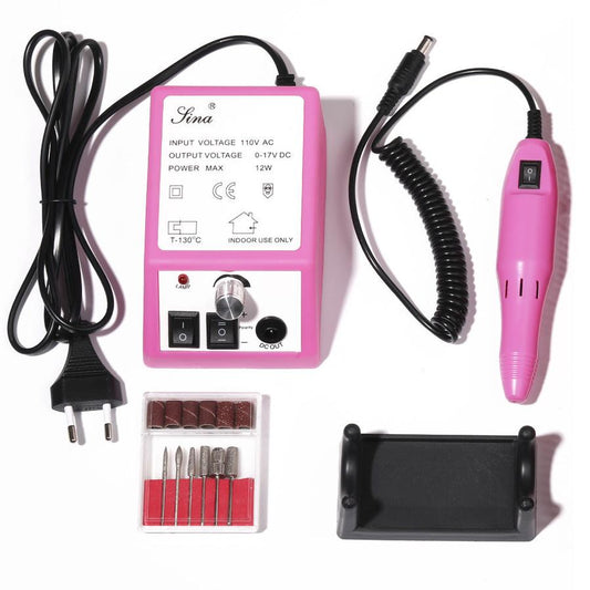 JMT-974538 Electric Nail Sander and Polishing Tool for Manicure and Toenail Care, Multiple Colors Available