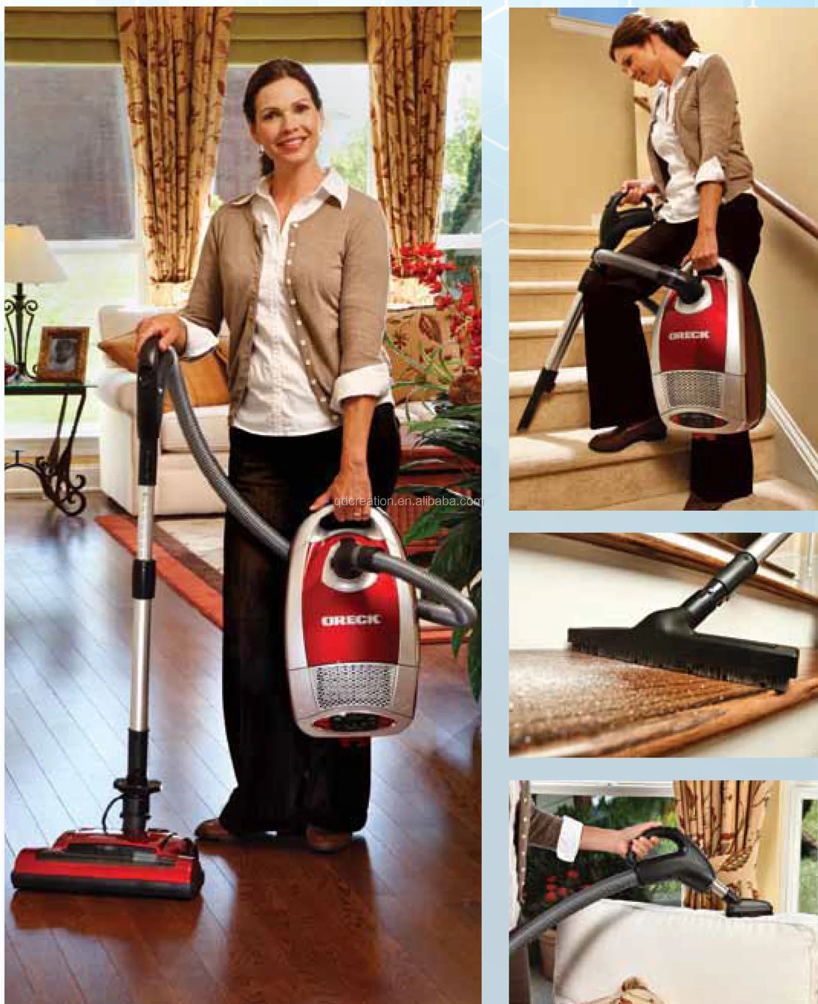 JMT-974538 Electronic Brush Vacuum Cleaner for Efficient Cleaning