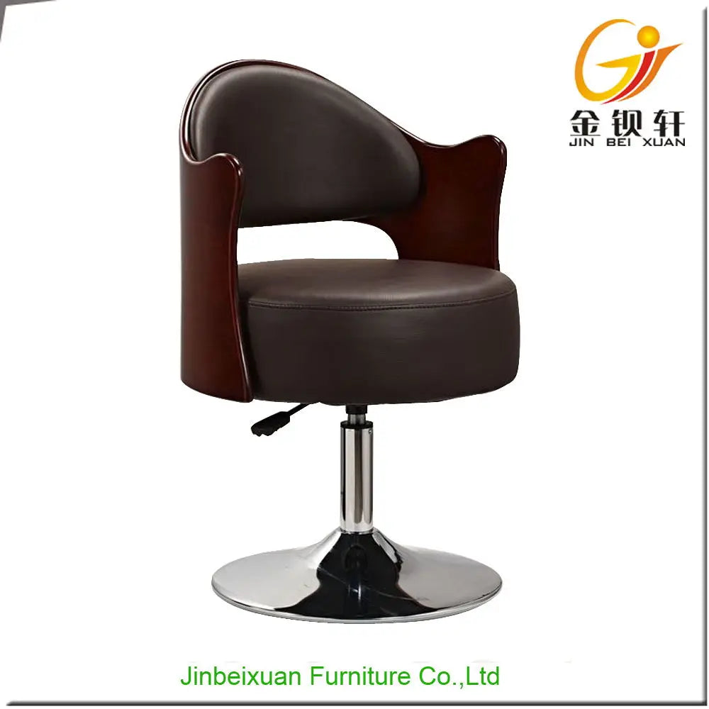 JMT-974986 Modern Wooden Dining Set with Leather Chairs and Bent Wood Backrest, Capacity 300kg