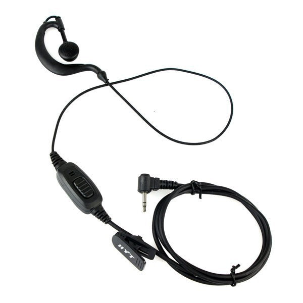 JMT-975050 Single Plug Headset for HYT and Motorola Models with 2.5mm Audio Plug - Black