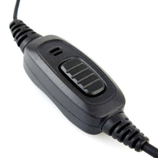 JMT-975050 Single Plug Headset for HYT and Motorola Models with 2.5mm Audio Plug - Black