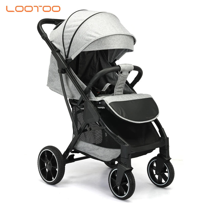 JMT-975370 2-in-1 Portable Baby Stroller with Foldable Alloy Wheels for Kids