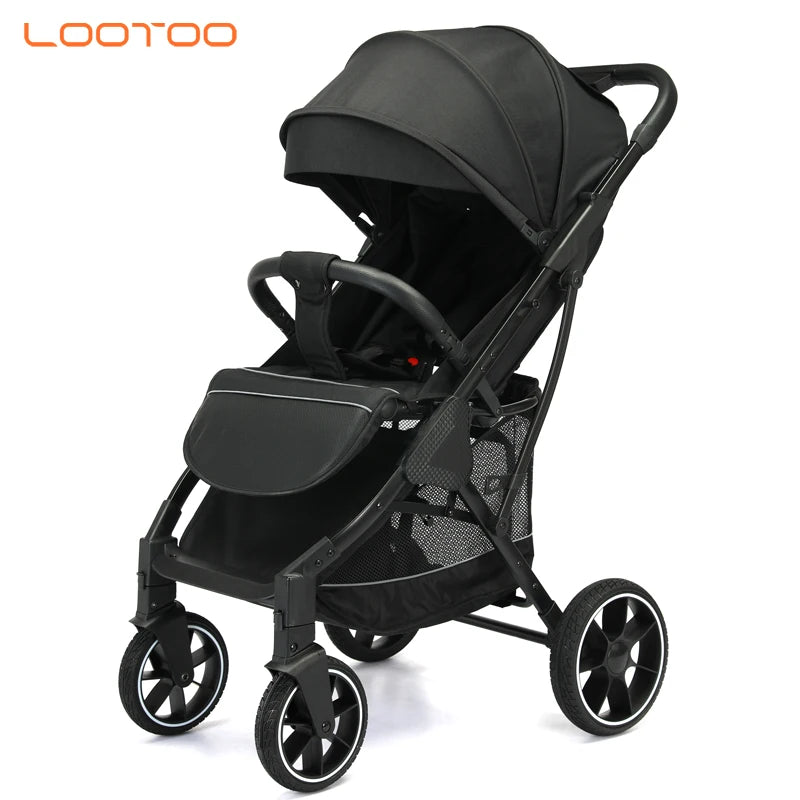 JMT-975370 2-in-1 Portable Baby Stroller with Foldable Alloy Wheels for Kids