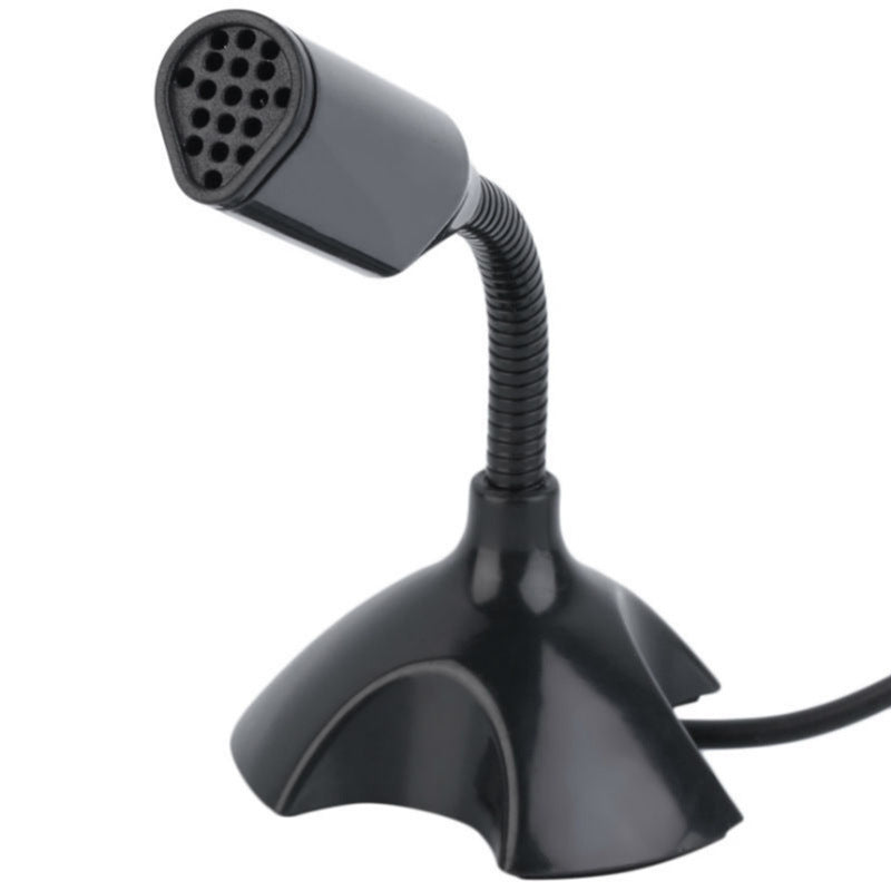 JMT-975562 USB Desktop Mini Microphone with 360-Degree Omnidirectional Pickup - Plug and Play Recording Device for Online Meetings and Gaming