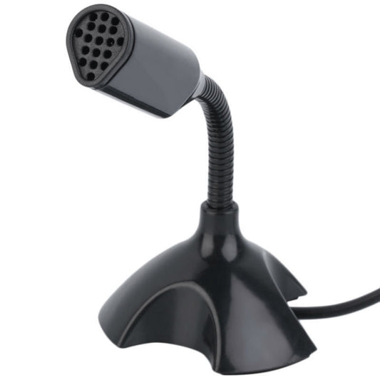 JMT-975562 USB Desktop Mini Microphone with 360-Degree Omnidirectional Pickup - Plug and Play Recording Device for Online Meetings and Gaming