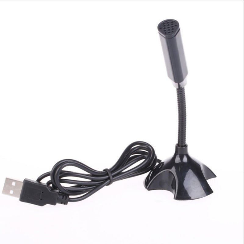 JMT-975562 USB Desktop Mini Microphone with 360-Degree Omnidirectional Pickup - Plug and Play Recording Device for Online Meetings and Gaming