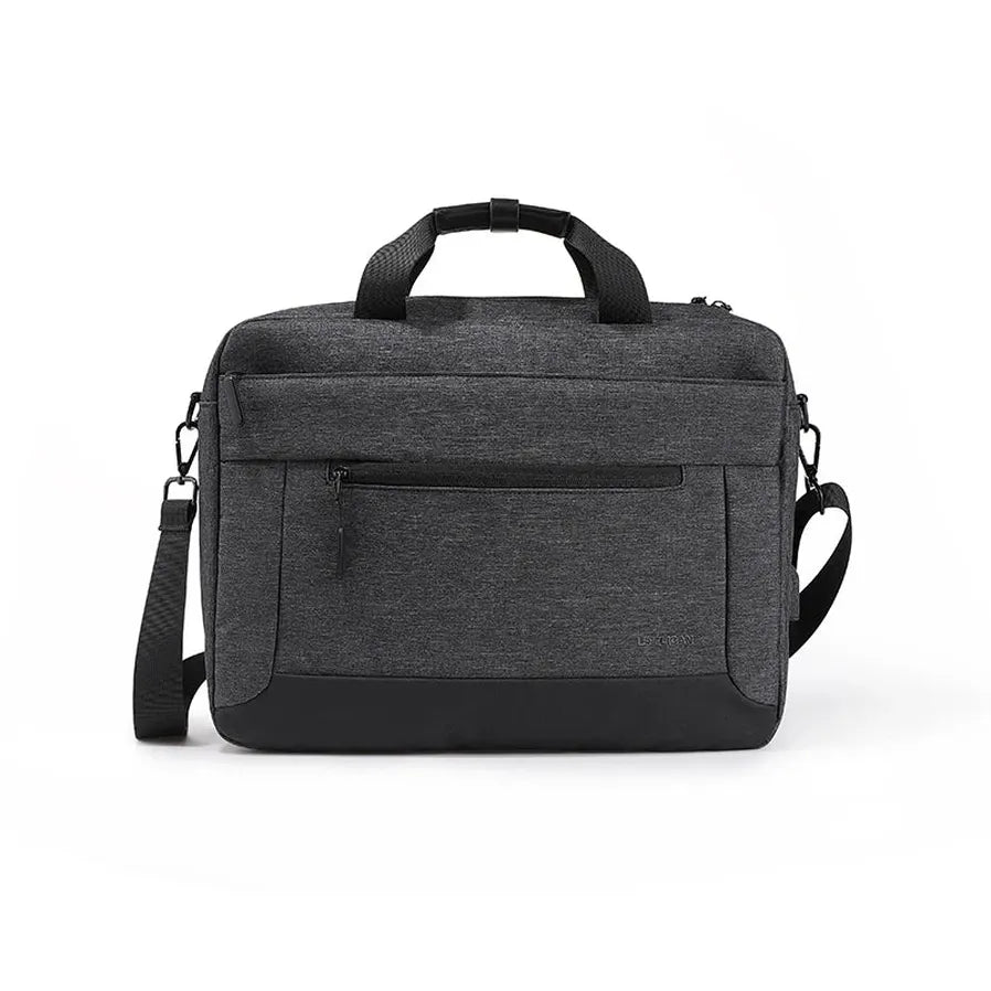 JMT-976202 Lightweight Casual Fabric Briefcase with Shoulder Strap for Men