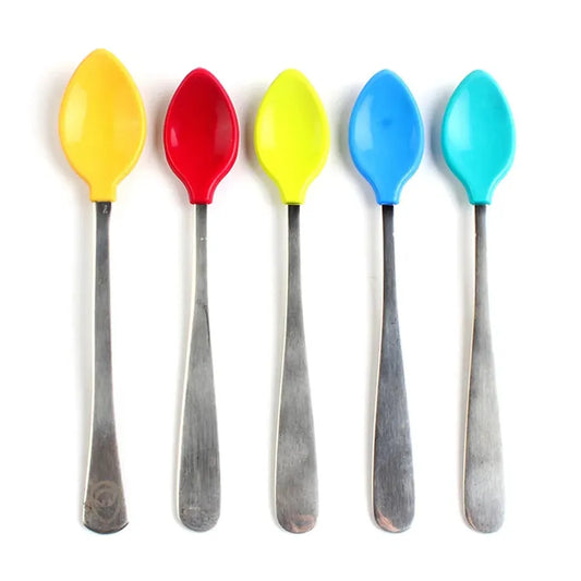 JMT-976330 BPA-Free Silicone Safety Spoons for Babies and Toddlers