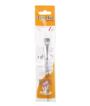 JMT-976650 Transparent Pen Holder Mask Brush with Soft Nylon Hair for Even Application