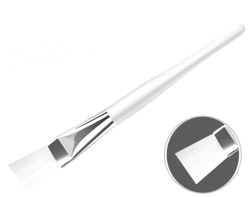 JMT-976650 Transparent Pen Holder Mask Brush with Soft Nylon Hair for Even Application