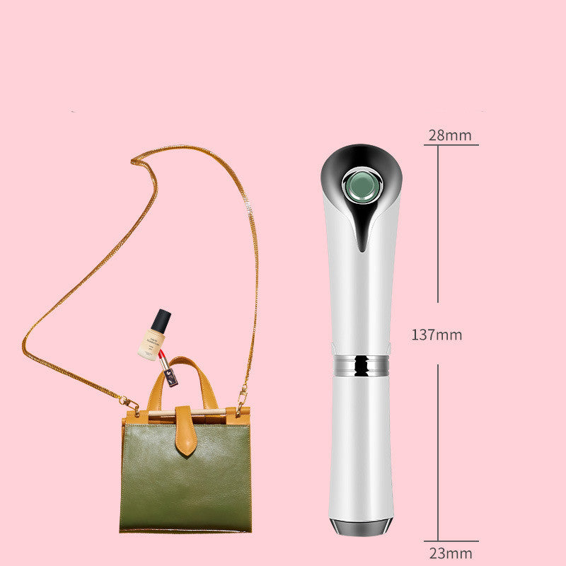 JMT-976778 Jade Eye Treatment Tool for Dark Circles, Wrinkles, and Puffiness with Ultrasonic Vibration and Hot Compress