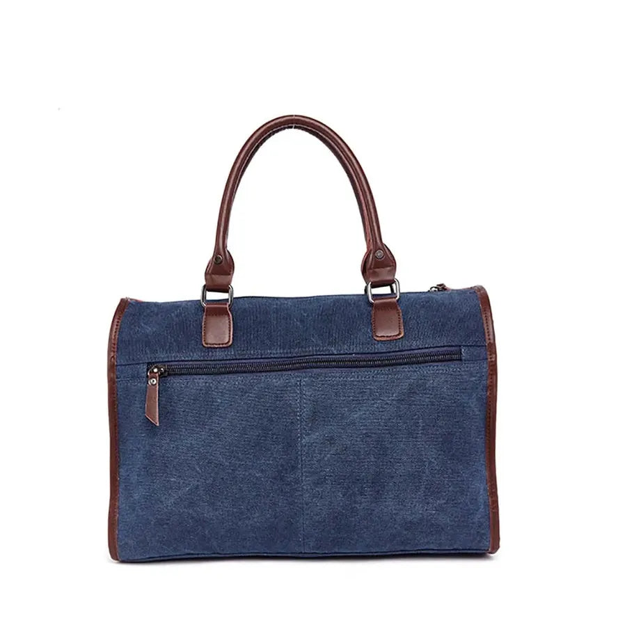JMT-976778 Vintage Canvas Briefcase Handbag for Men - Casual Style and Versatile Use