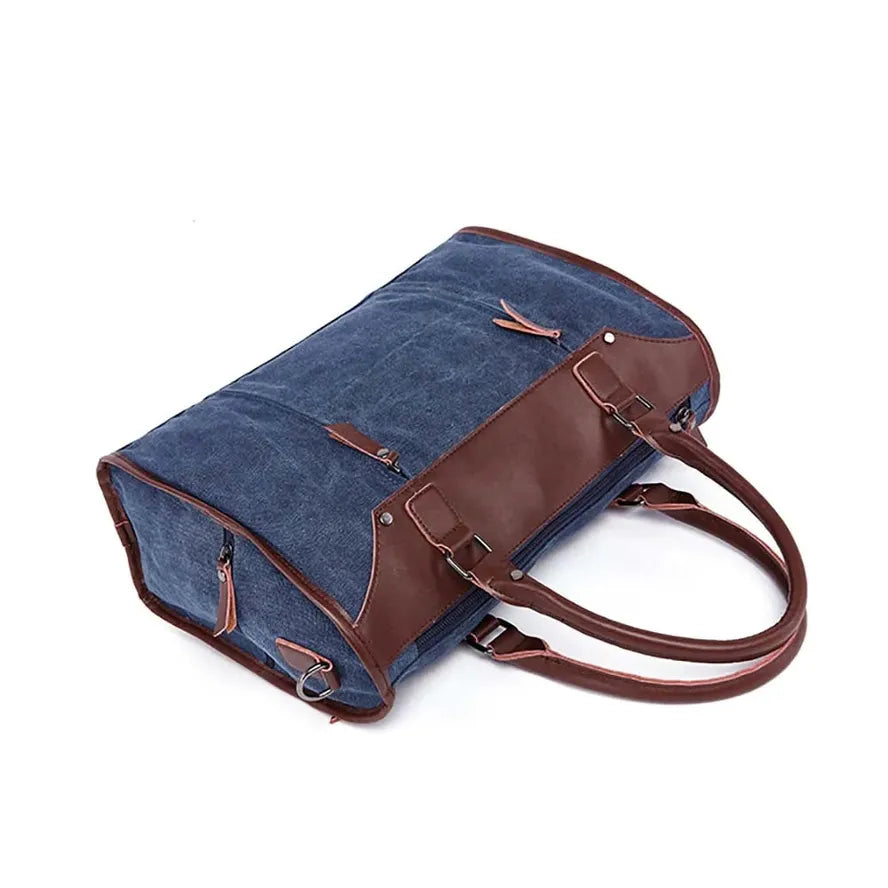 JMT-976778 Vintage Canvas Briefcase Handbag for Men - Casual Style and Versatile Use