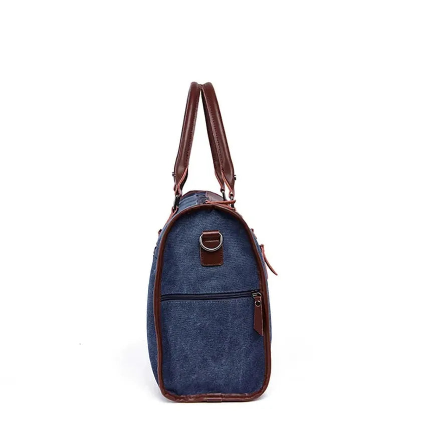JMT-976778 Vintage Canvas Briefcase Handbag for Men - Casual Style and Versatile Use