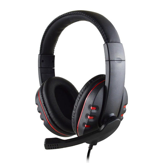 JMT-977034 Luxury Wired Headphones with 10mm Microphone, Standard 3.5mm Jack, and 2.1M Cable Length – Available in White and Green/Red