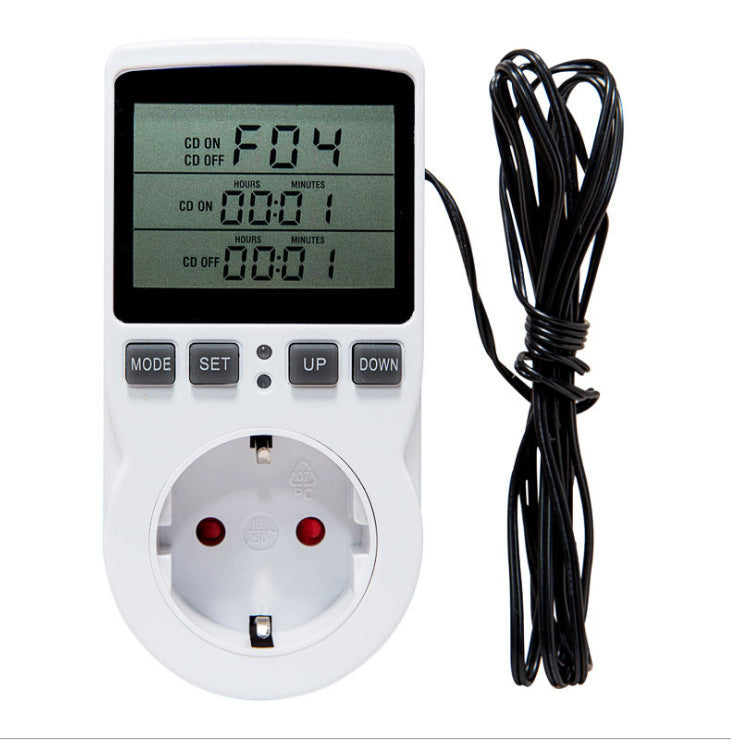 JMT-977034 Smart Temperature Control Countdown Socket Switch