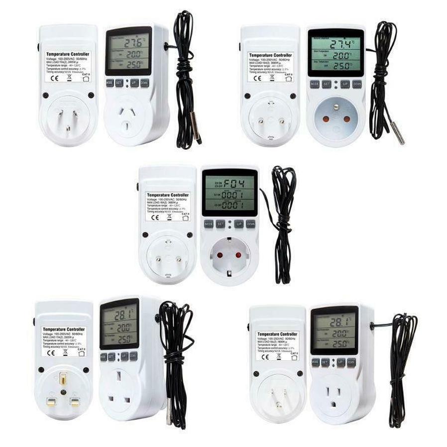 JMT-977034 Smart Temperature Control Countdown Socket Switch
