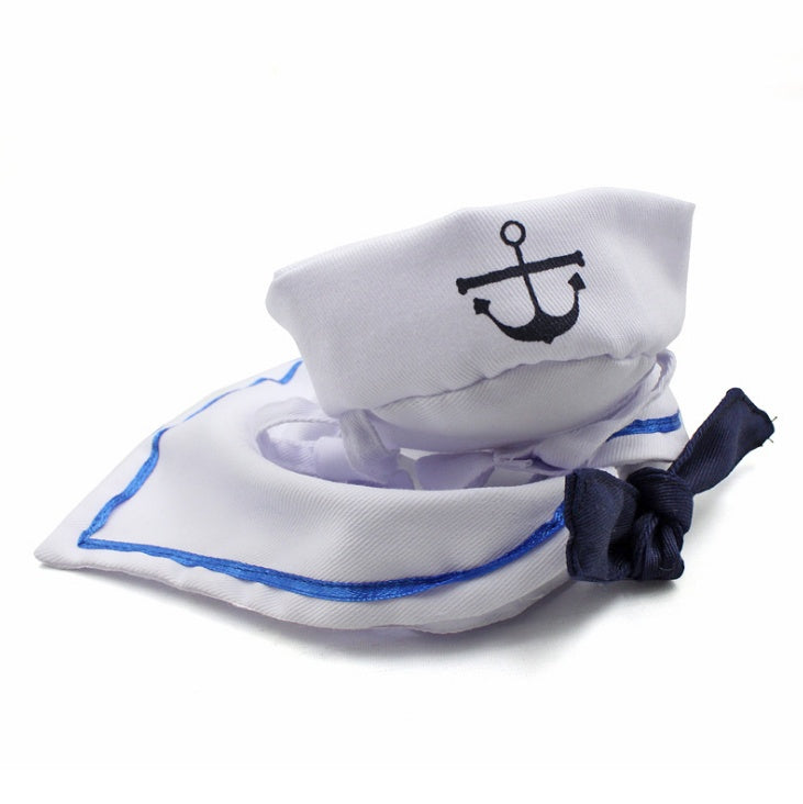 JMT-977162 Pet Sailor Suit - Adjustable Cloth Naval Outfit for Small to Medium Pets
