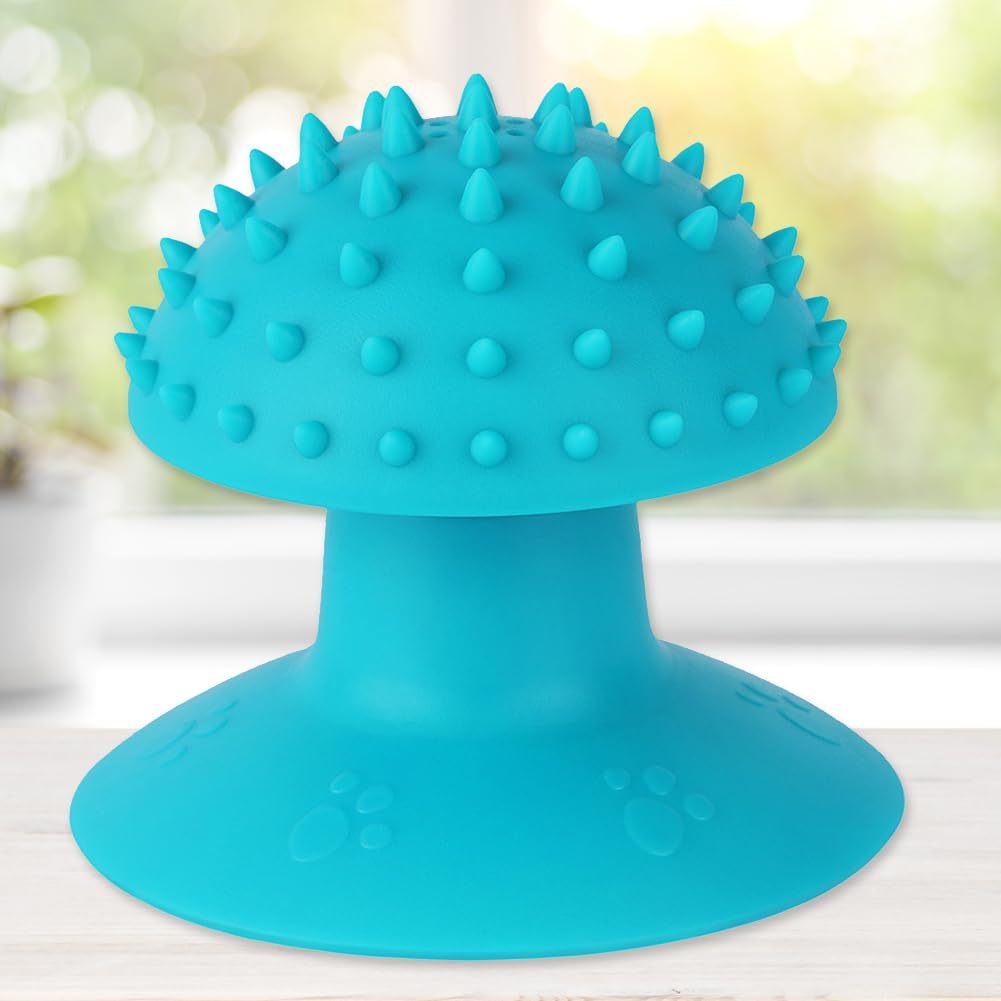 JMT-977354 Cat Self Grooming Brush and Scratcher with Cat Mint - Eco-Friendly Pet Hair Remover for Cats and Kittens