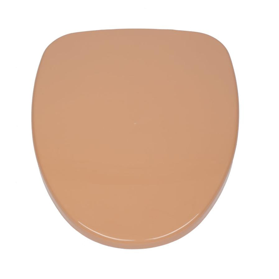 JMT-977418 Portable Toilet with Anti-Slip Pad - Brown Color