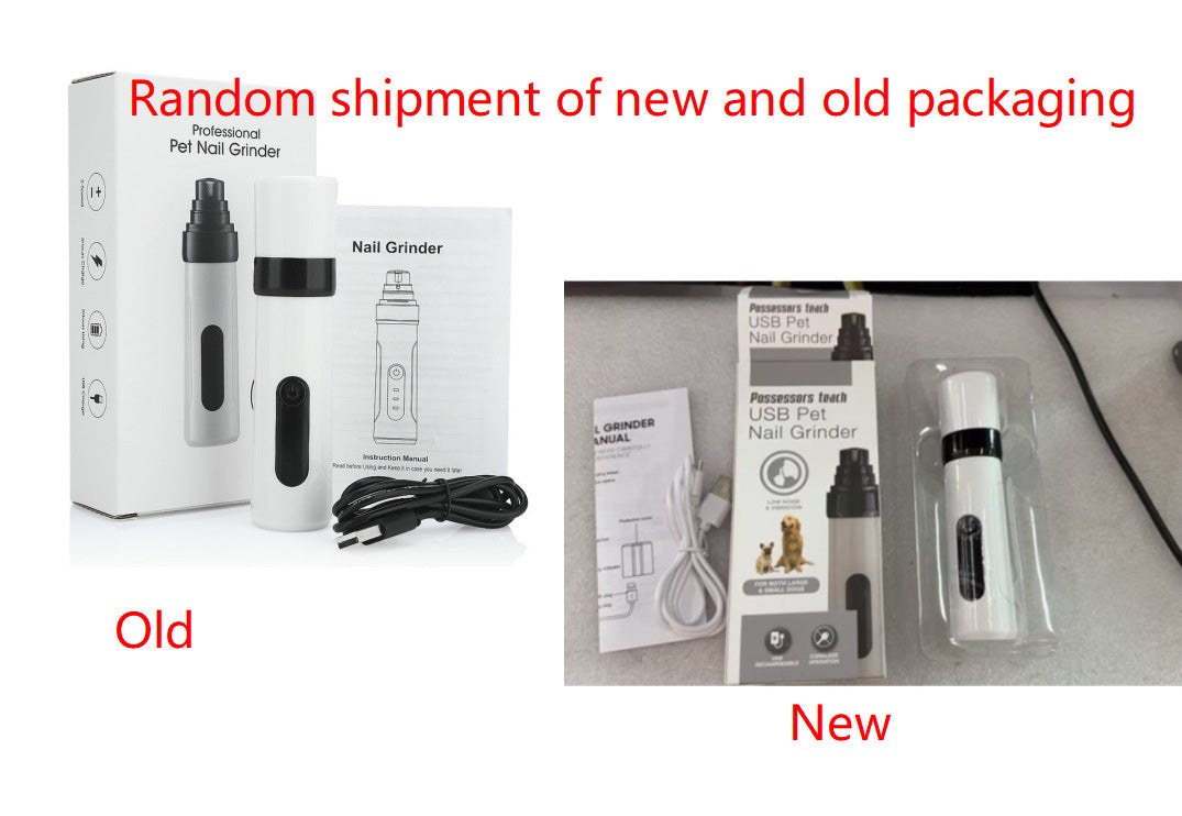 JMT-977610 Quiet Electric Pet Nail Grinder with Adjustable Speed and Ergonomic Design for Safe Nail Trimming