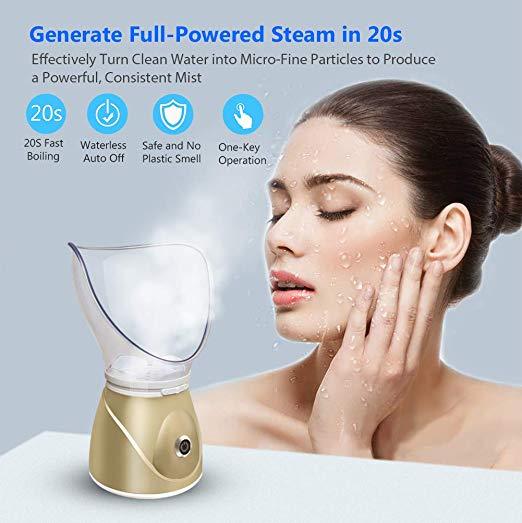 JMT-977674 Facial Steamer and Moisturizer with Silicone Covers for Enhanced Skincare