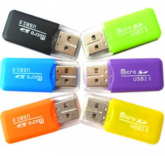 JMT-977866 Mini USB TF Card Reader with 16GB TF Card and SD Transfer Adapter