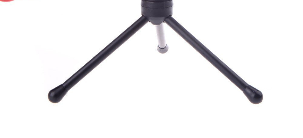 JMT-977866 Wired Microphone with Clip for Chatting, Singing, and Karaoke - 5.2 Inch Mini Mic with 6.07 Feet Cable