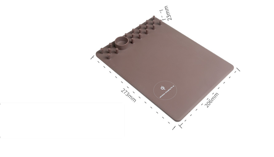 JMT-978186 Wireless Charging Mouse Pad with Integrated Charging Station