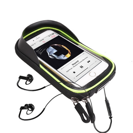 JMT-978890 Bicycle Cell Phone Pouch with Touchscreen Compatibility
