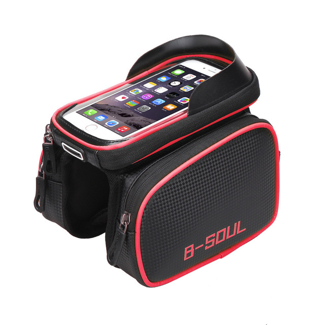 JMT-978890 Bicycle Cell Phone Pouch with Touchscreen Compatibility