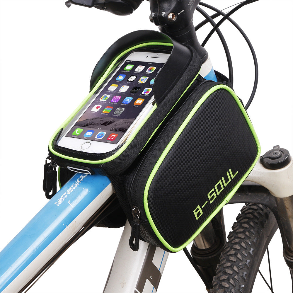 JMT-978890 Bicycle Cell Phone Pouch with Touchscreen Compatibility